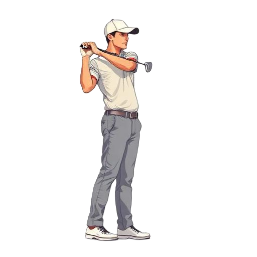 Player — male-golf-setup